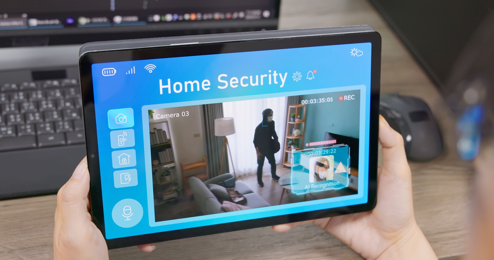 ai home security monitoring